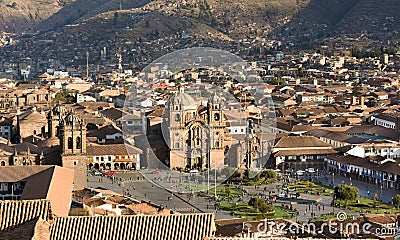 Plaza de Armas, Cusco, Peru Stock Photo