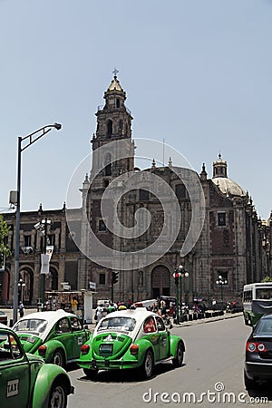 Plaza de Santo Domingo Mexico City Editorial Stock Photo