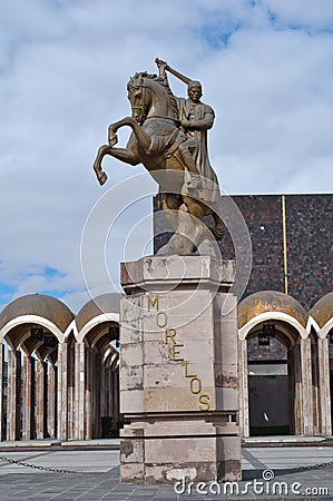 Plaza Morelos in Toluca, Mexico Stock Photo