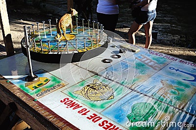 Plaza Santander - Neiva .Colombia Editorial Stock Photo