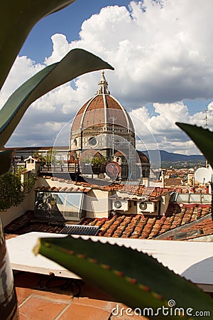 Plazza Del Duomo Stock Photo