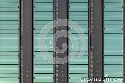 The PLC Computer Siemens, PLC programable logic controler for control device Stock Photo