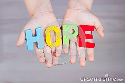 Please hope Stock Photo