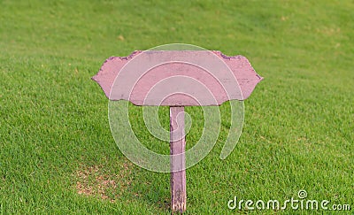 Please keep off the lawn, No walking on grass warning sign Stock Photo