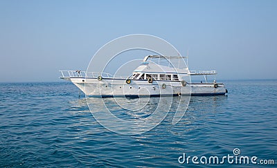 Pleasure boat Stock Photo