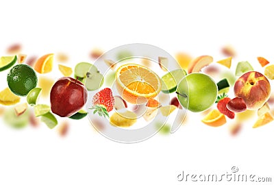 Plenty of fruits Stock Photo