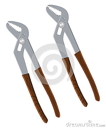 Plier tool, icon Vector Illustration