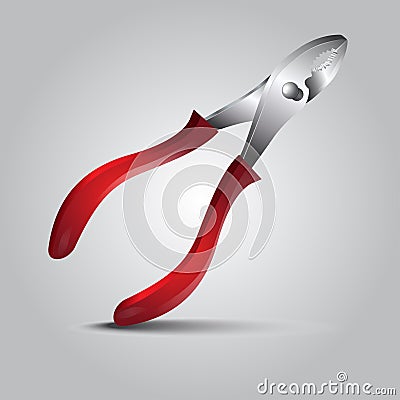 Plier Vector Icon Design Vector Illustration