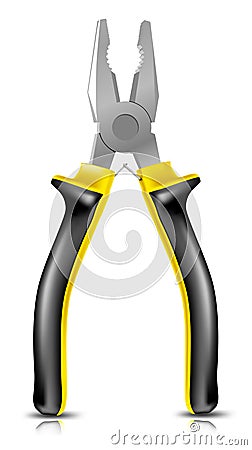 Pliers Vector Illustration