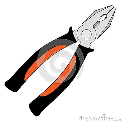 Pliers Vector Illustration