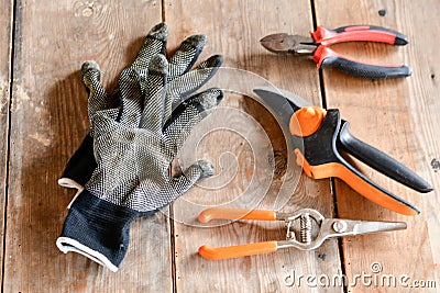 Pliers and accessories. Stock Photo