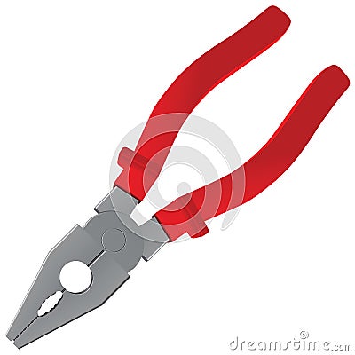 Pliers Vector Illustration