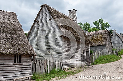 Plimoth Plantation, MA, USA Editorial Stock Photo