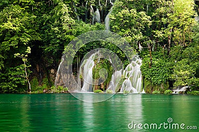 Plitvice Lakes National Park Stock Photo