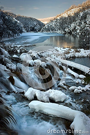 Plitvice Lakes National Park Stock Photo