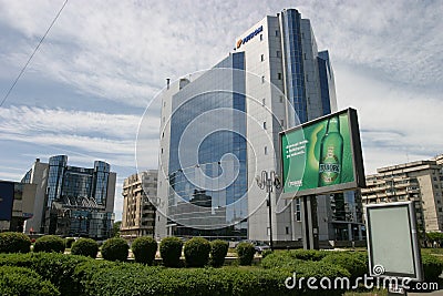 Ploiesti city - downtown Editorial Stock Photo