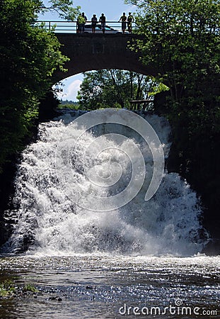 Plopsa coo-adventure ardenne mountains Editorial Stock Photo