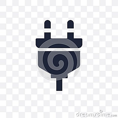 Plugin transparent icon. Plugin symbol design from User interface collection. Vector Illustration