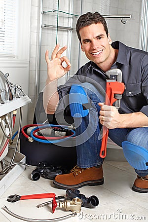 Plumber Stock Photo