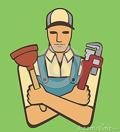 Plumber Vector Illustration