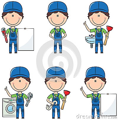 Plumber Vector Illustration