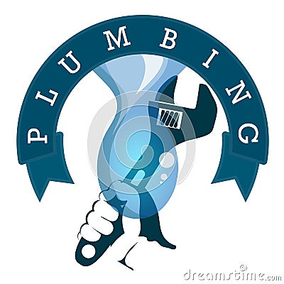 Plumber symbol design Vector Illustration