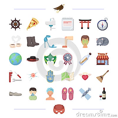 Plumbing, Russia, travel and other web icon in cartoon style. health, equipment, pregnancy icons in set collection. Vector Illustration