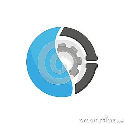 Plumbing vector illustration icon symbol Vector Illustration