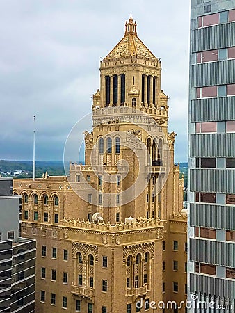 Plummer Building - Mayo Clinic in Rochester, Minnesota Stock Photo