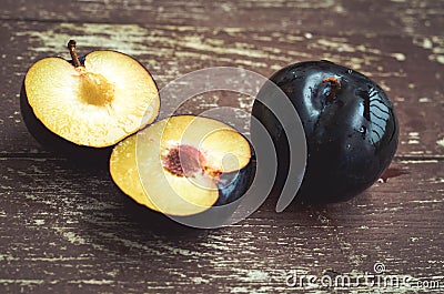 Plums Stock Photo