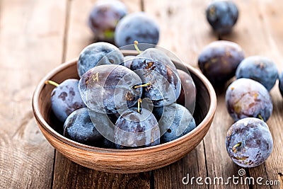 Plums Stock Photo