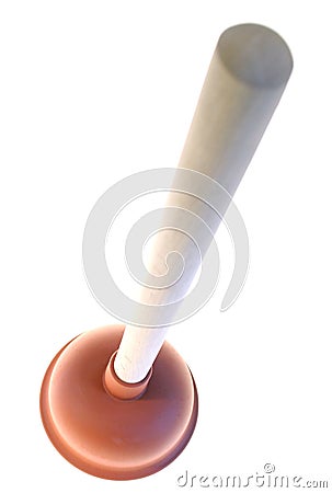 Plunger rubber suction cup Stock Photo