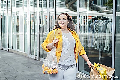 Plus size Wellbeing, Ways to Practice Body Positivity. focus on self-love and acceptance. Happy confident curvy young Stock Photo