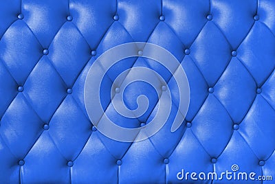 Plush blue leather Stock Photo