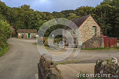 Penbryn Beach Shop Editorial Stock Photo