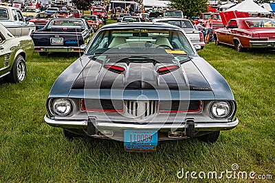 1973 Plymouth Barracuda 2 Door Hardtop Editorial Stock Photo