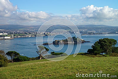 Plymouth city in south coast of England. Stock Photo