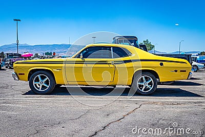 1973 Plymouth Duster Coupe Editorial Stock Photo