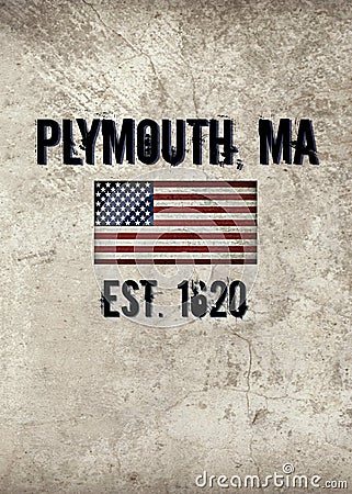 Plymouth, MA Stock Photo