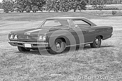 Plymouth road runner Stock Photo