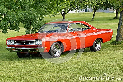 Plymouth road runner Stock Photo