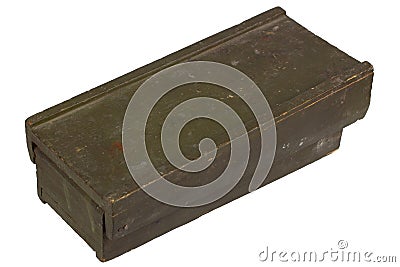The PMD-6, PMD-7 and PMD-57 series primitive land mine from Soviet Union Stock Photo