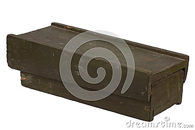 The PMD-6, PMD-7 and PMD-57 series primitive land mine from Soviet Union Stock Photo