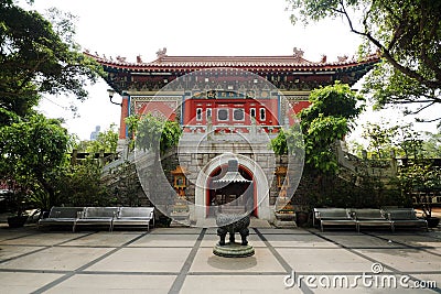 Po Lin monastery Stock Photo