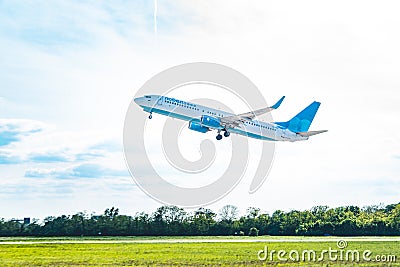 Pobeda Airline Aircraft Boeing 737-81DWL VQ-BTE Editorial Stock Photo