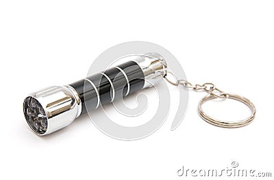 Pocket flashlight Stock Photo