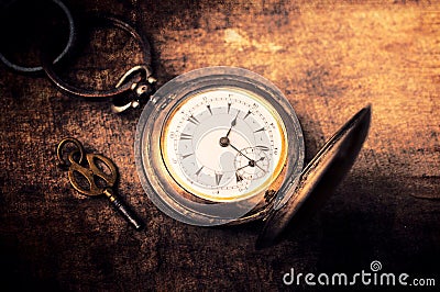 Pocket watch Stock Photo