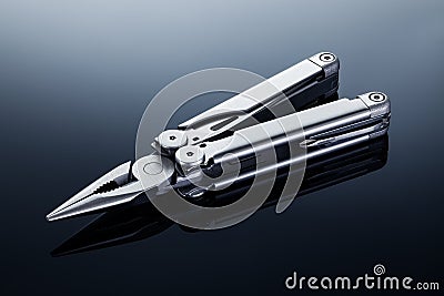 Pocketknife Pliers Stock Photo