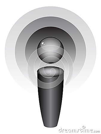 Podcast icon Vector Illustration