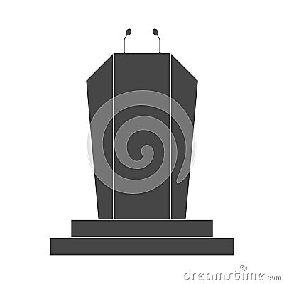 Podium Illustration Vector Illustration